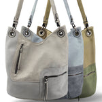Load image into Gallery viewer, Darling's Canada - 7358 - Patch Design Hobo Shoulder Crossbody Bag - 8 Colors
