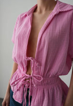 Load image into Gallery viewer, MUSLIN TIE TOP
