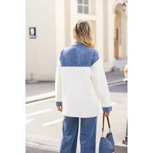 Load image into Gallery viewer, FW26 ORANGE FASHION MID TOWN BUTTON SHACKET
