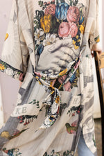Load image into Gallery viewer, Market of Stars - Take My Hand Bamboo Boho Kimono Duster Robe
