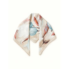 Load image into Gallery viewer, SS26 La-aSOLE Petalia-B Silk-Feel Floral Square Scarf
