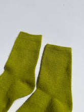 Load image into Gallery viewer, Billy Bamboo - FLUFFY ANGORA SOCKS - CRYSTALS
