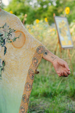 Load image into Gallery viewer, Market of Stars (Worldwide) - I Paint My Dream Bohemian Van Gogh Goddess Kimono
