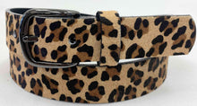 Load image into Gallery viewer, FW26 MEDIKE LANDES LEOPARD PRINT LEATHER BELT
