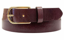 Load image into Gallery viewer, FE26 MEDIKE LANDES BURGUNDY LEATHER BELT
