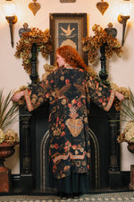 Load image into Gallery viewer, Market of Stars (Worldwide) - Heart of Gold Opera Duster Kimono Robe w/ Sacred Heart
