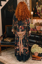 Load image into Gallery viewer, Market of Stars (Worldwide) - Heart of Gold Opera Duster Kimono Robe w/ Sacred Heart
