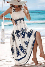 Load image into Gallery viewer, SS26 PRINTED BANDEAU MAXI DRESS
