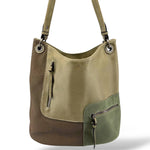 Load image into Gallery viewer, Darling's Canada - 7358 - Patch Design Hobo Shoulder Crossbody Bag - 8 Colors
