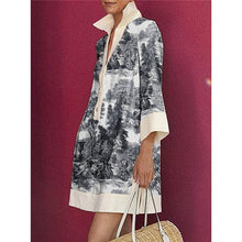 Load image into Gallery viewer, SS26 LOOSE PRINTED MINI DRESS
