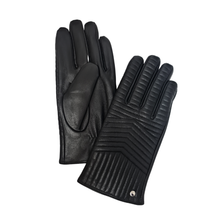 Load image into Gallery viewer, Allesco Inc - Club Rochelier Men's Quilted Detail Leasther Glove, Touch
