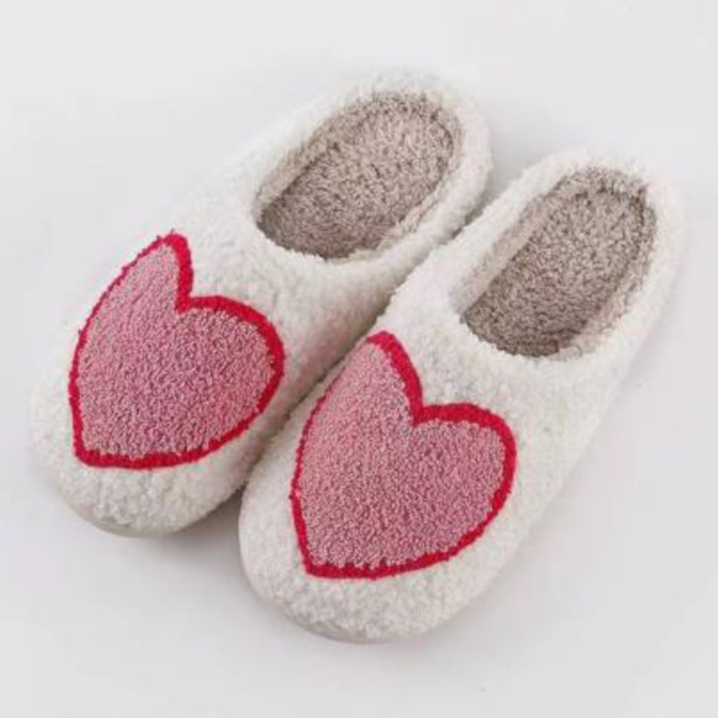 FUN SLIPPERS BIG HEART