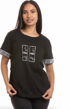 Load image into Gallery viewer, SS26 NU LOOK 94807 T-SHIRT WITH BLING
