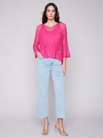 Load image into Gallery viewer, S24 FISHNET DOLMAN TOP C2326X
