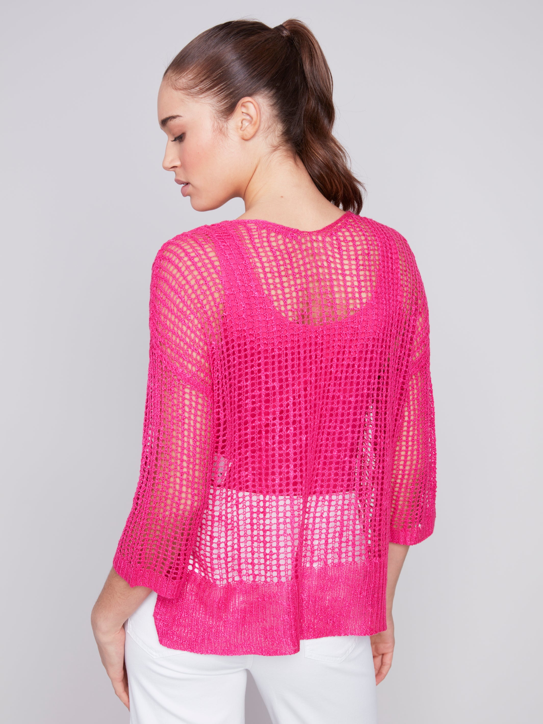 S24 FISHNET DOLMAN TOP C2326X
