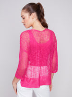 Load image into Gallery viewer, S24 FISHNET DOLMAN TOP C2326X
