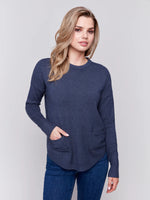 Load image into Gallery viewer, FW24 SWEATER WITH POCKET C242ORR
