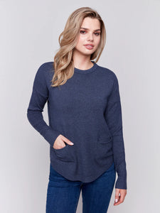 FW24 SWEATER WITH POCKET C242ORR