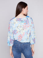 Load image into Gallery viewer, S24 Blouse w Crossover front C4466RP
