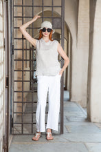 Load image into Gallery viewer, RUFFLE NECK TANK TOP
