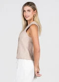 Load image into Gallery viewer, FW26 C'EST MOI KNIT SWEATER VEST
