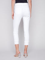 Load image into Gallery viewer, S24 FRAYED HEM ANKLE LEG C5147W
