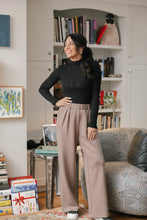 Load image into Gallery viewer, HALLE MICRO SCUBA WIDE LEG PANT
