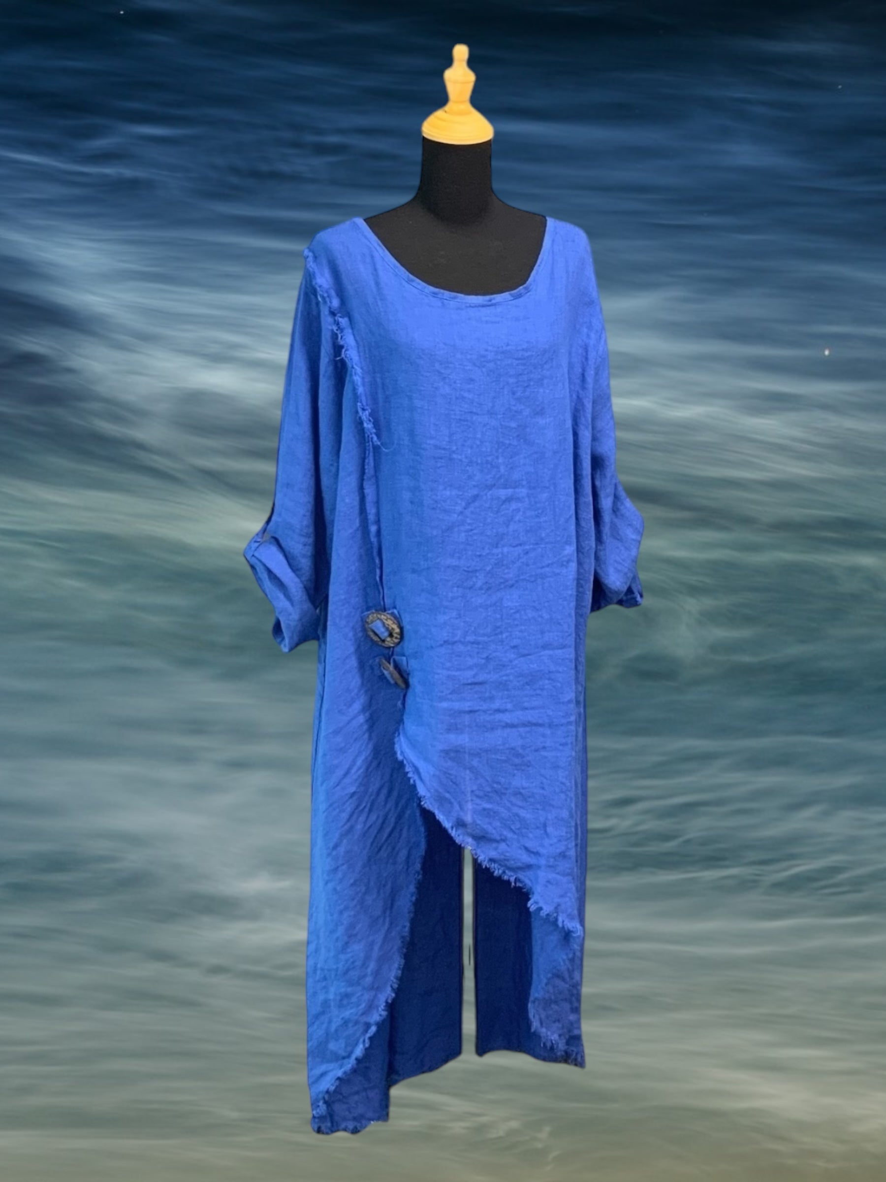 SS25HIGH LOW TUNIC HF6284