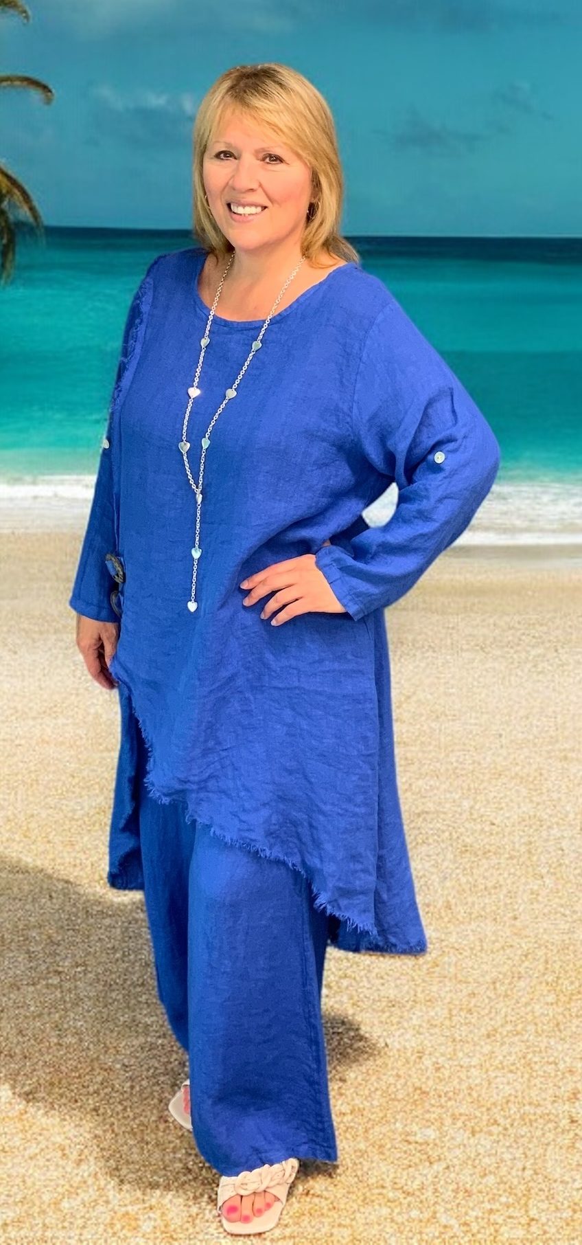 SS25HIGH LOW TUNIC HF6284