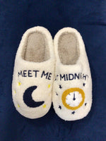 Load image into Gallery viewer, FUN SLIPPERS MIDNIGHT MEET
