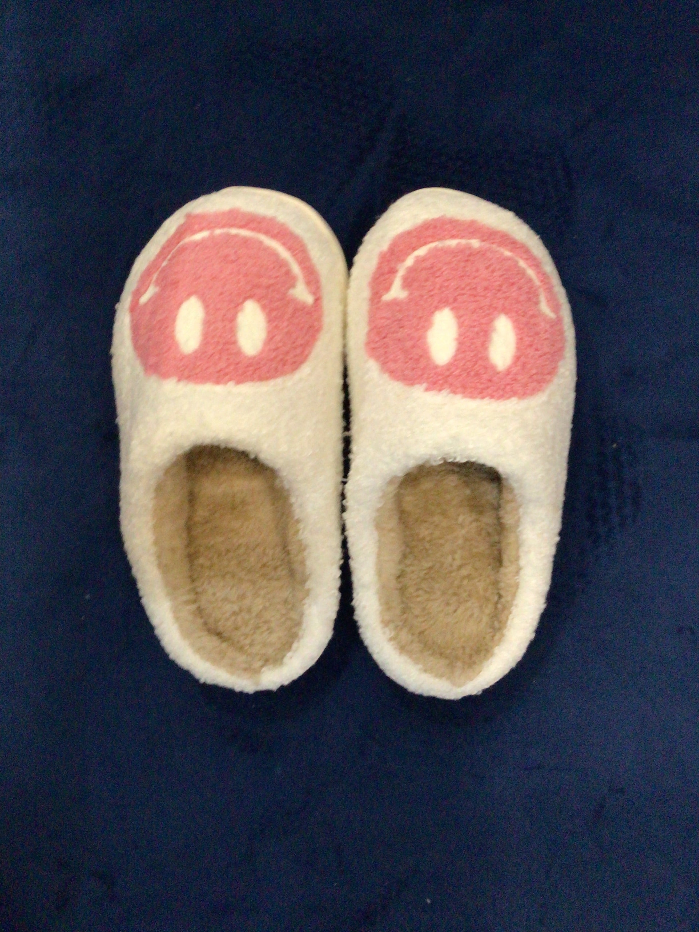 KIDS SLIPPERS HAPPY FACE