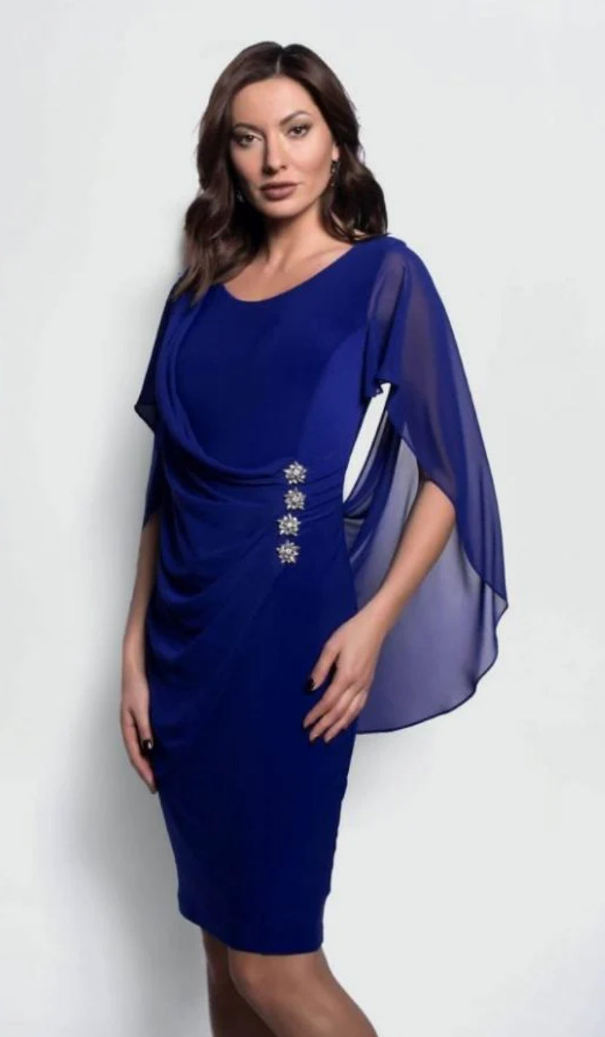 FW24 FRANK LYMAN DRESS BLUE 209228