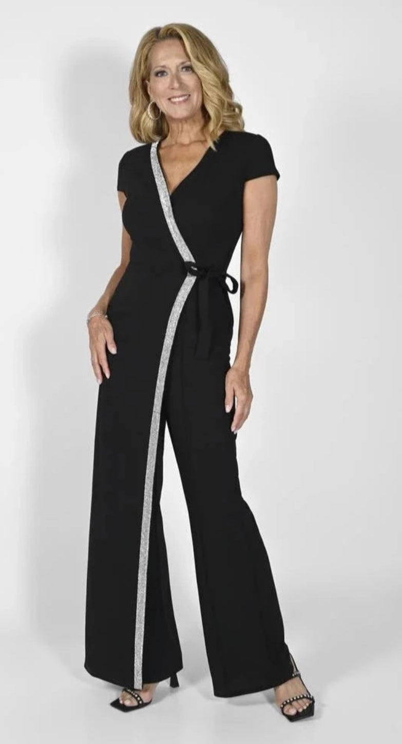 FW24 FRANK LYMAN JUMPSUIT BLACK 232154