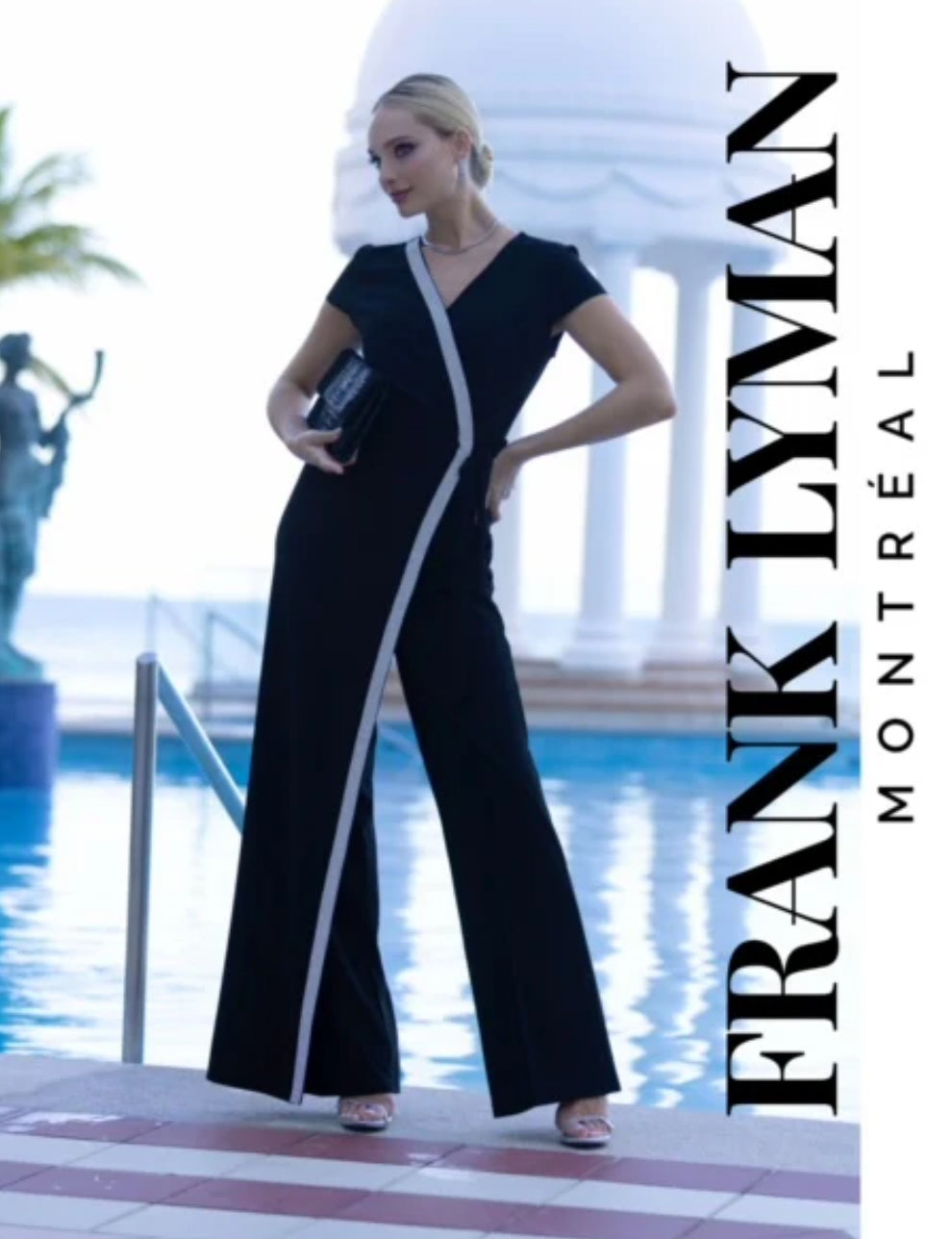 FW24 FRANK LYMAN JUMPSUIT BLACK 232154