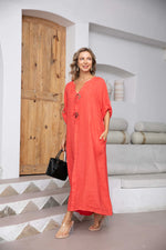 Load image into Gallery viewer, EMILIAS BUTTON DRESS 16325
