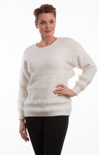 Load image into Gallery viewer, FW25 FUR TRIM SWEATER 23603
