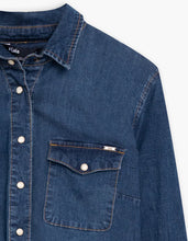 Load image into Gallery viewer, GIANNA DENIM SHIRTDRESS
