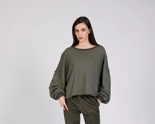 Load image into Gallery viewer, OVERSIZED WEATHERED SWEATER
