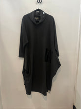 Load image into Gallery viewer, FW 24 14012 Grey Cowl Neck Dress
