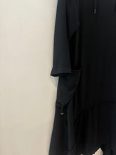 Load image into Gallery viewer, FW 24 443 Long Hooded Black Dress
