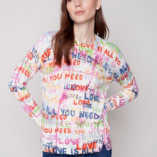 Load image into Gallery viewer, CREW-NECK SWEATER C2571
