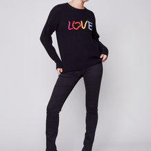 Load image into Gallery viewer, EMBROIDERED LOVE SWEATER C2548
