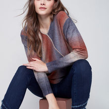 Load image into Gallery viewer, V NECK CROSS SWEATER C2608
