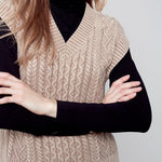 Load image into Gallery viewer, V-NECK KNIT VEST C2527
