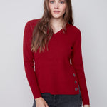 Load image into Gallery viewer, V-NECK SWEATER C2569
