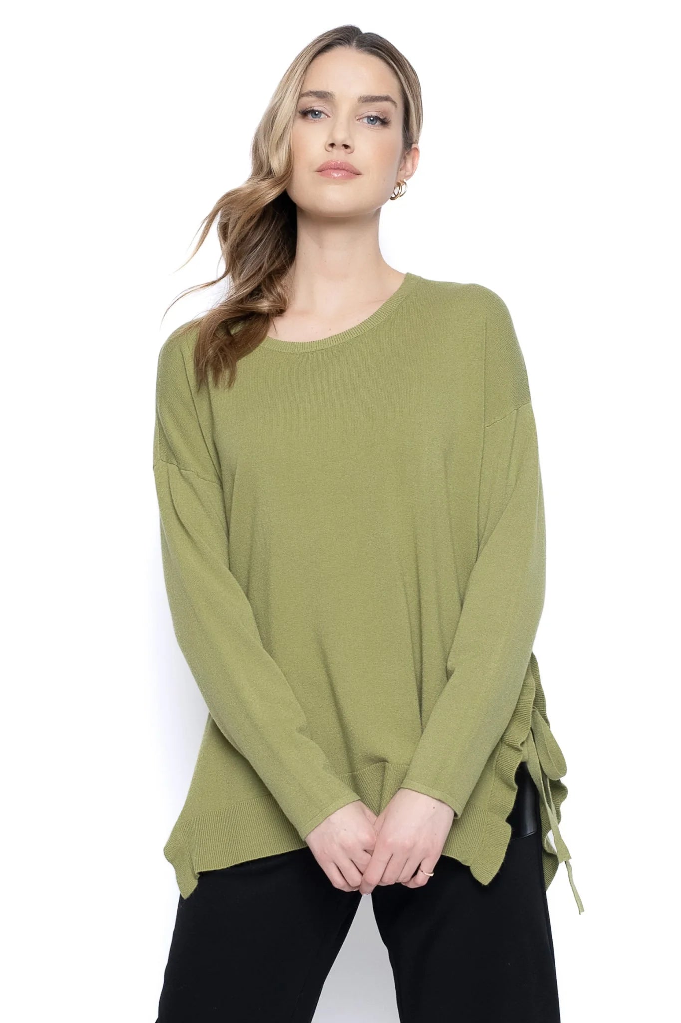 CABLE SWEATER BK770