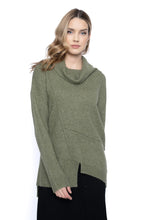 Load image into Gallery viewer, DRAPE NECK SWEATER BK739
