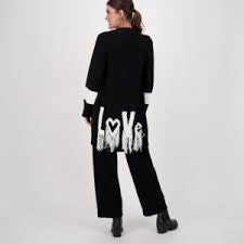 Fringed Back Cardigan 523672