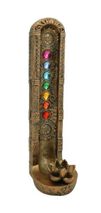 TOWER INCENSE BURNER LOTUS CHAKRA