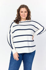 Load image into Gallery viewer, S24 SAMANDA STRIPE 6 SWEATER W30021
